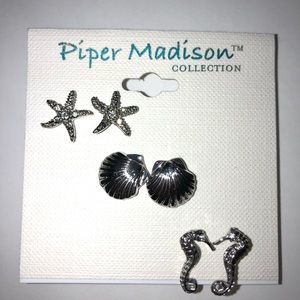 nautical earring set